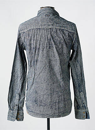 Chemise manches longues bleu PETROL INDUSTRIES homme