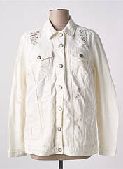 Veste en jean blanc ONLY pour femme seconde vue