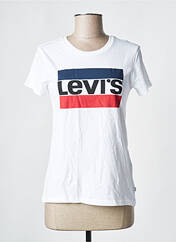 T-shirt blanc LEVIS pour femme seconde vue