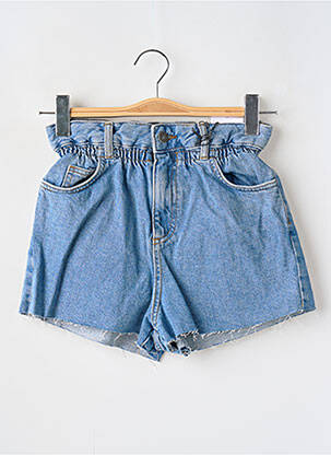 Short bleu SUBDUED femme