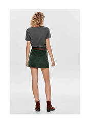 Jupe courte vert ONLY pour femme seconde vue