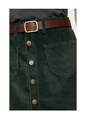 Jupe courte vert ONLY femme
