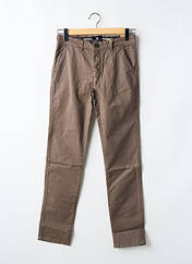 Pantalon chino gris BRUCE & BUTLER  pour homme seconde vue