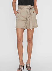 Short beige VERO MODA pour femme seconde vue