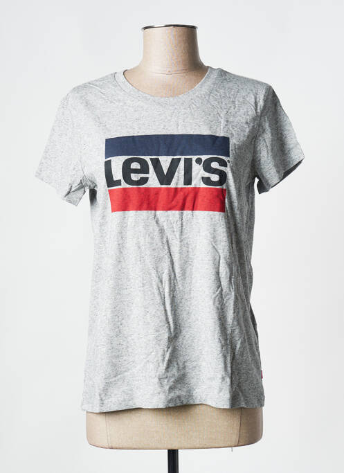 T-shirt gris LEVIS pour femme