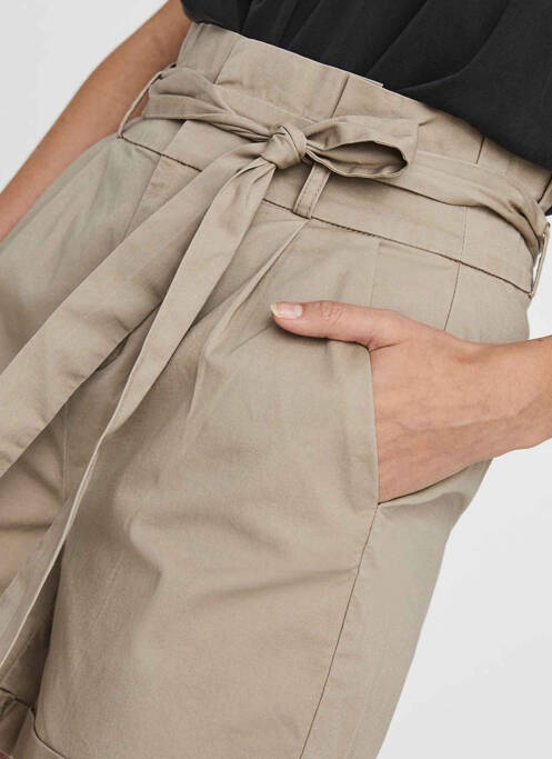 Short beige VERO MODA pour femme