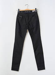 Jeans skinny noir CALVIN KLEIN pour femme seconde vue