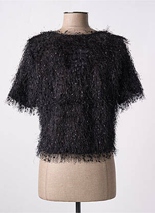Top noir MANGO femme