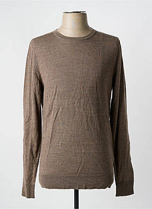 Pull beige JACK & JONES homme