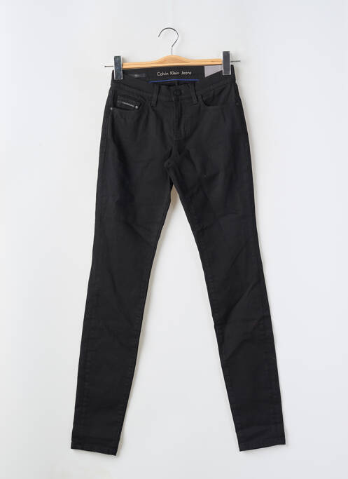 Jeans skinny noir CALVIN KLEIN pour femme