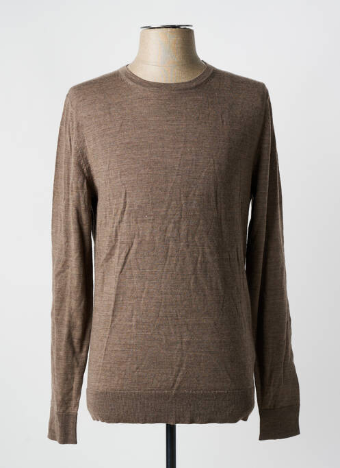 Pull beige JACK & JONES pour homme