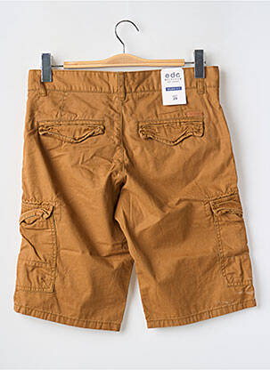Bermuda marron EDC homme