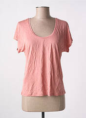 T-shirt rose MANGO pour femme seconde vue