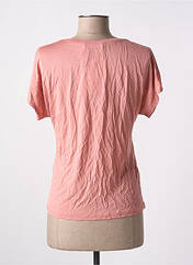 T-shirt rose MANGO pour femme seconde vue