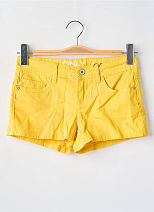 Short jaune ONLY femme