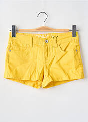 Short jaune ONLY pour femme seconde vue