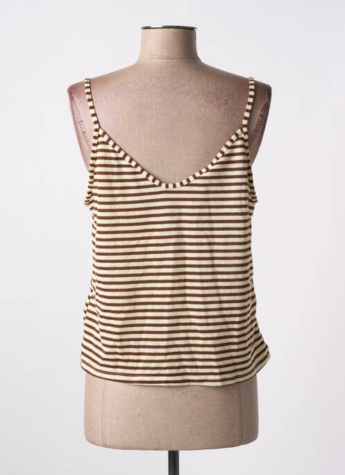 Top beige ONLY pour femme