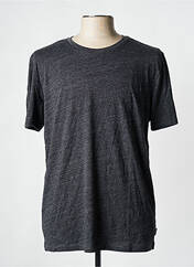 T-shirt noir JACK & JONES pour homme seconde vue