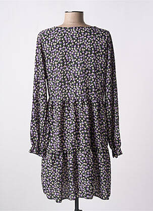 Robe courte violet HAILYS femme