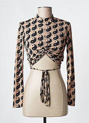 T-shirt marron TALLY WEIJL pour femme seconde vue