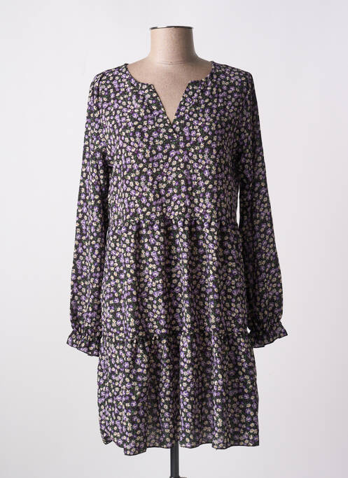 Robe courte violet HAILYS pour femme