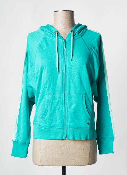 Sweat-shirt à capuche vert AB STUDIO pour femme