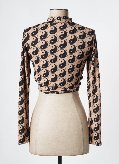 T-shirt marron TALLY WEIJL pour femme