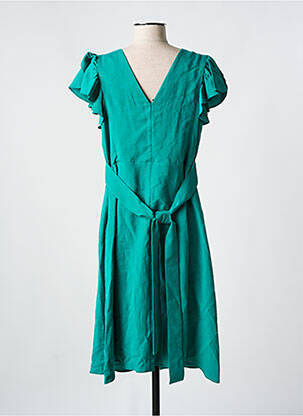 Robe courte bleu MANGO femme