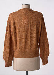 Gilet manches longues orange MANGO pour femme seconde vue