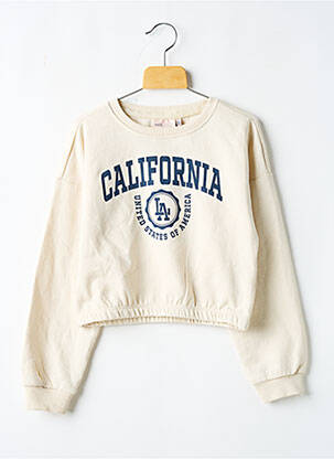 Sweat-shirt beige ONLY fille