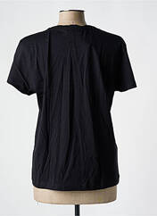 T-shirt noir MANGO pour femme seconde vue