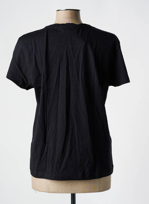 T-shirt noir MANGO pour femme