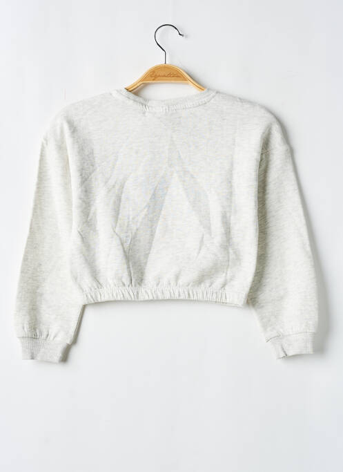 Sweat-shirt gris ONLY pour fille