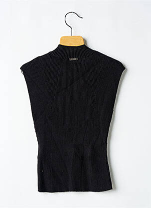 Pull col roulé noir GUESS fille