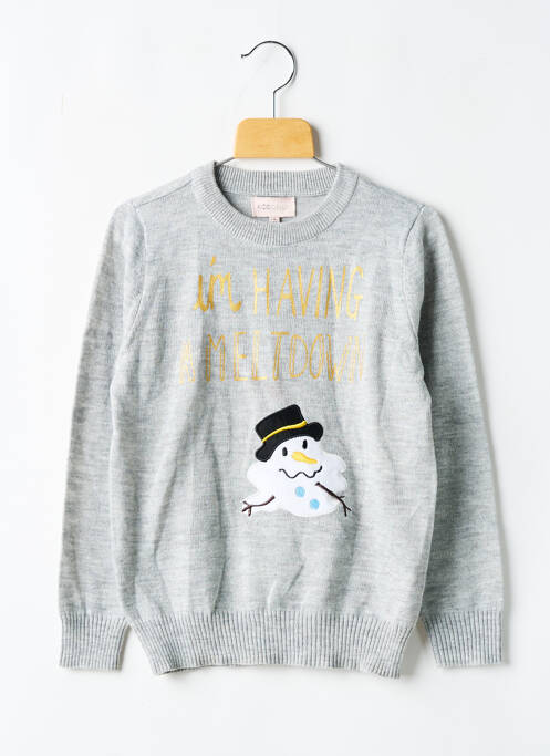 Pull gris ONLY pour fille