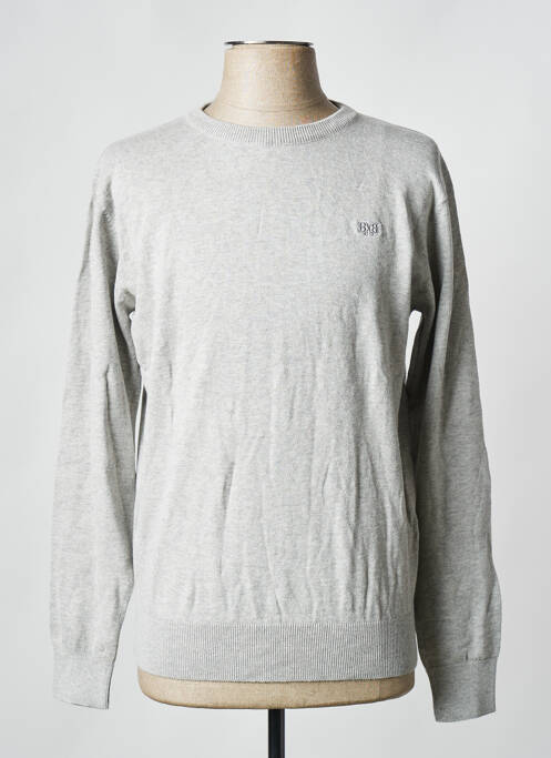 Pull gris BRUCE & BUTLER  pour homme