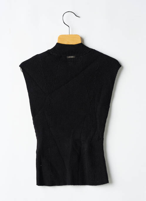 Pull col roulé noir GUESS pour fille