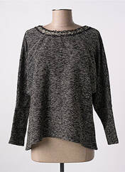 Sweat-shirt gris MANGO pour femme seconde vue