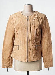 Veste casual beige MANGO femme