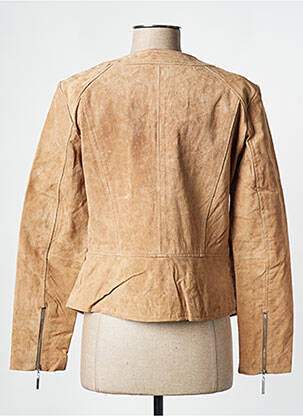 Veste casual beige MANGO femme