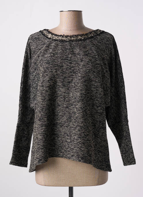 Sweat-shirt gris MANGO pour femme