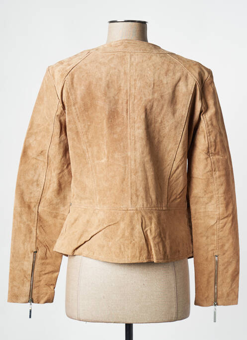 Veste casual beige MANGO pour femme