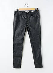 Pantalon slim noir MANGO pour femme seconde vue