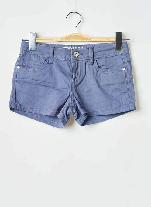 Short bleu ONLY pour femme