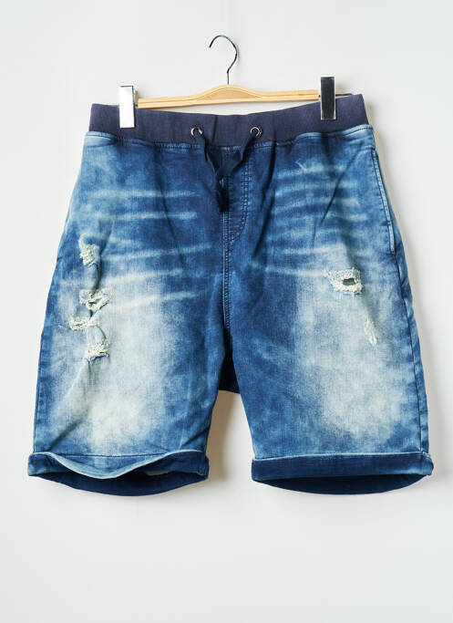 Bermuda bleu BRUCE & BUTLER  pour homme