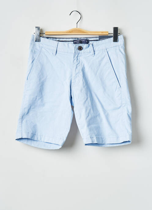 Short bleu BRUCE & BUTLER  pour homme