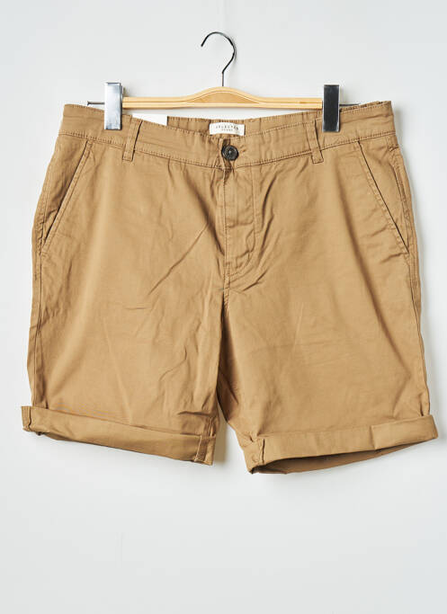 Bermuda marron SELECTED pour homme