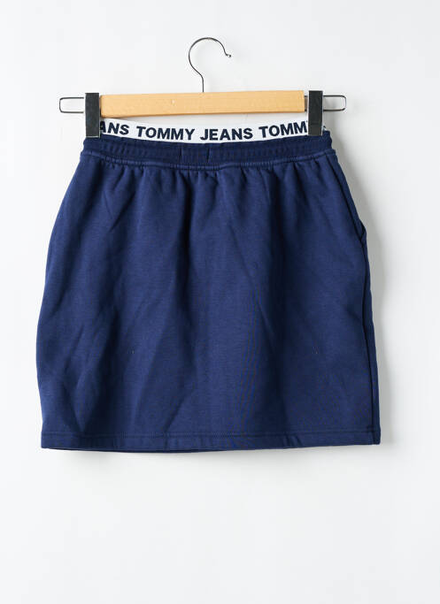 Jupe courte bleu TOMMY HILFIGER femme