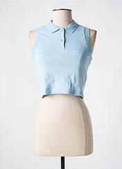Polo bleu SUBDUED pour femme seconde vue