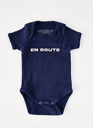 Body lingerie bleu TOURIST LEMC enfant